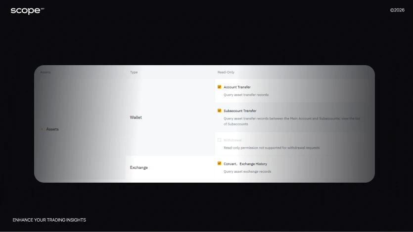Scope360 Bybit data permissions