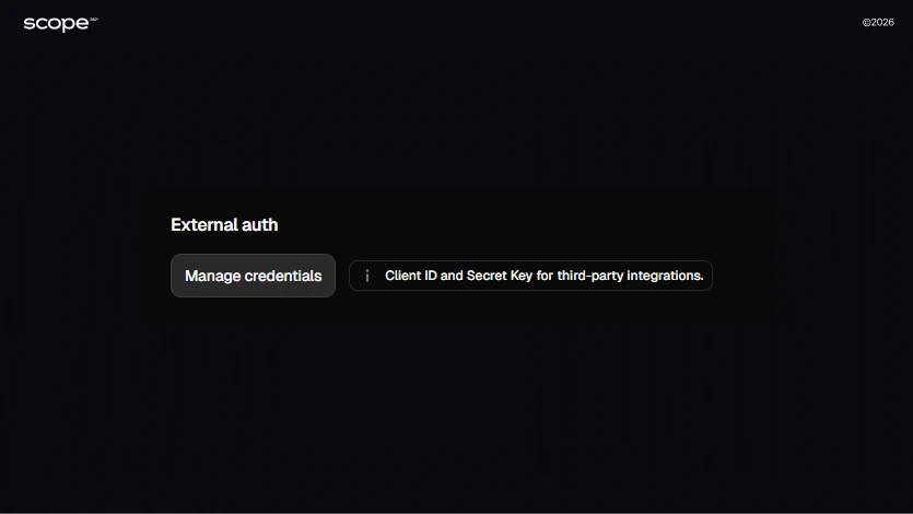 MCP Connector in Scope360 MCP Connector in Scope360