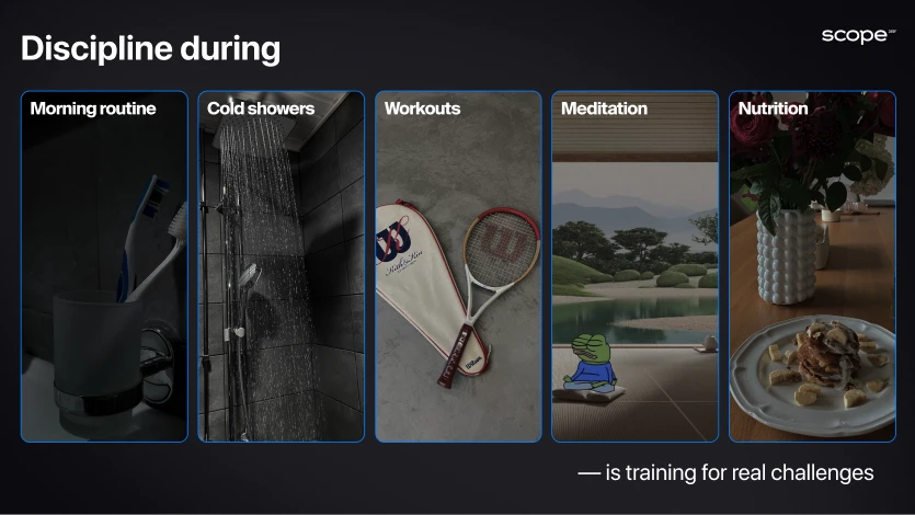 Discipline during Discipline during